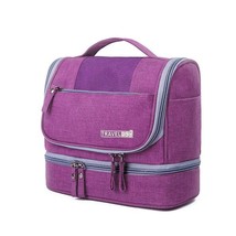 Hanging Travel Toiletry Bag with Hook and Handle Waterproof Cosmetic Bag Dop Kit - £61.52 GBP