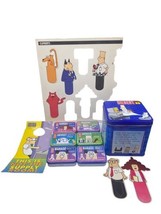 Dilbert Collectibles Lot Bookmarks Set RARE Mints Tins Metal Tin Door Hanger Vtg - £43.84 GBP