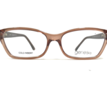 Genesis Occhiali Montature G5030 210 BROWN CRYSTAL Trasparente Occhio di... - $55.91