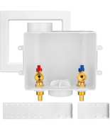 Washing Machine Outlet Box, 1/2 Inch Crimp Pex Inlet X 3/4 Inch MHT Outl... - $47.22 CAD