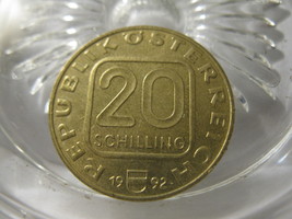 (FC-513) 1992 Austria: 20 Schilling { 200 years ed. - only 100,000 minted } - $20.00