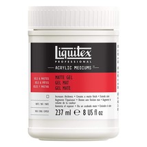 Liquitex 5321 Professional Matte Gel Medium, 8-oz, 8 oz, Clear - £24.99 GBP