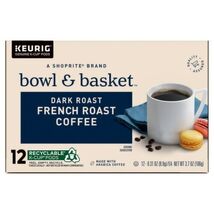 BOWL AND BASKET FRENCH ROAST DARK ROAST COFFEE KCUPS 12CT - $7.99