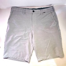 Hurley Mens Shorts Buckle Exclusive Size 36 Lightweight Gray - £10.61 GBP