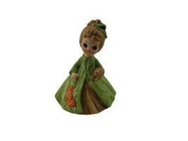 1974 Josef Original George Good March Birthday Small Girl Figurine  - £9.91 GBP