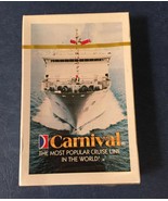 Carnival Cruise Line Vintage Souvenir Playing Cards Sealed Full Deck - NEW - $5.37 CAD