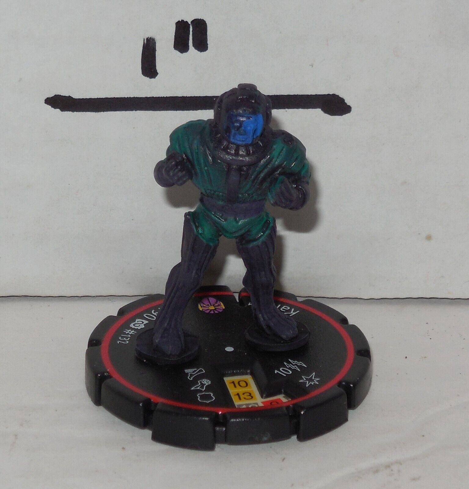 Heroclix Miniature Marvel Infinity Challenge set Kang #132 figure ONLY - $10.44