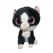 Retired 2013 Ty Beanie Baby Boos ~ Pepper 6” With Tag ~ Black &amp; White Ki... - £15.64 GBP