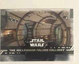 Star Wars Rise Of Skywalker Trading Card #91 Millennium Falcon Hallway - £1.54 GBP