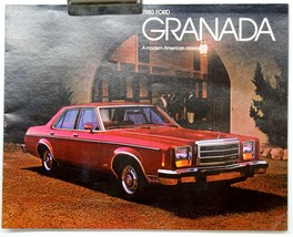 1980	Ford Granada Advertising Dealer Sales Brochure	4567 - £5.46 GBP