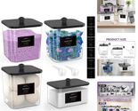 Chic 4-Piece Laundry Storage Set: Clear Containers for Detergent &amp; Dryer... - $59.35