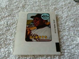 1969 Topps Decal Willie Mays Near Mint / Mint Or Better !! - £156.44 GBP