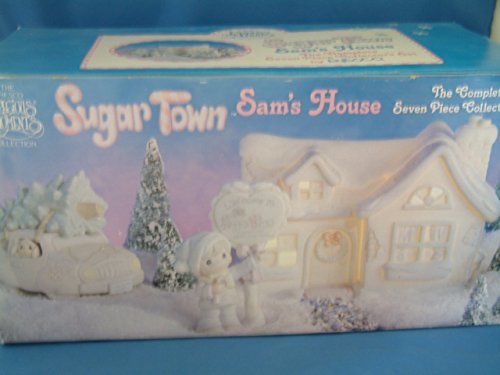 Sugar Town Sam's House The complete 7 piece collector's set Precious Moments #53 - $146.99