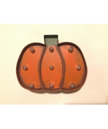 Led Pumpkin in distressed metal  - Battery Operated - $28.00