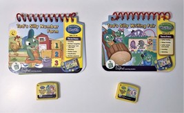 My First Leap Pad Tod&#39;s Silly Number Farm &amp; Silly Writing Fair Games Leap Frog - £8.60 GBP