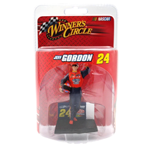 NASCAR Jeff Gordon 24 Winner's Circle Racecar Driver Figure New Sealed - $9.89