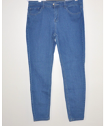 Forever 21 Women&#39;s Mid Rise Medium Wash Blue Jeans Size 31 - €11,28 EUR