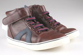 Zapatillas De Niños Pequeños Cat &amp; Jack Marrones Mid Top 12 US NWT - $279.85 MXN