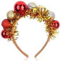 Christmas Gold Sparkly Headband for Women Girls Holiday Party Accessories - $188.43 MXN