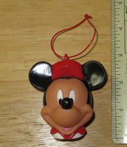 Disney Mickey Mouse Head Christmas Tree Ornament - Topper for Candy Container - £7.85 GBP