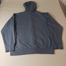 U.S. Polo ASSN Men's Blue Cotton Blend Full Zip Hoodie Sweatshirt Size Medium image 2