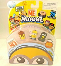Despicable Me Minion Mineez Series 1 - Tiki Trash Can / Picketing &amp; Mystery Fig - £6.07 GBP