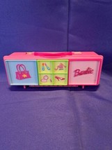 Barbie Accessory Case with Handle 1999 Mattel Tara Pink 1999 No 12215 - £11.03 GBP