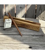 Hand Carved Ceremonial Slit Drum + Stick Raintree Cook Islands - $1,064.54 MXN