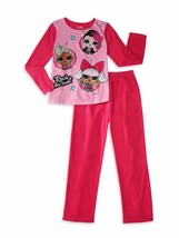 L.O.L. Surprise! Dolls Girl&#39;s &#39;Rock The Boat&#39; Flannel Pajama Set, Size 6... - $11.13