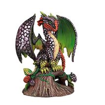 BlackBerry Garden Dragon by Stanley Morrison Home Decor Statue - $26.98