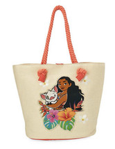 Disney Store Princess Moana &amp; Pua Swim Bag for Kids Pool Beach Accessory New - £14.37 GBP