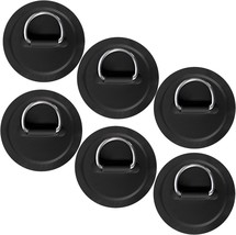 Tobwolf 6 Pack Stainless Steel D-Ring Patch For Inflatable, No Glue Incl... - $41.94