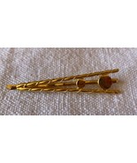 ⭕⭕VTG, Hair Barrette for Women vintage metal, new, length 6,5cm, gold metal - $150.76 MXN