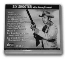 Six Shooter With James Stewart Volume 2 Old Time Radio - 12 Audio Cd - 24 Shows - £26.66 GBP