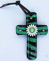 4&quot; Western Riding Barrel Horse Saddle Leather Cross Tie  9691 - $184.04 MXN