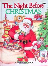 The Night Before Christmas by Clement Clarke Moore / 1988 Junior Elf Book - £0.88 GBP