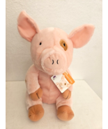 Kohls Cares If You Give A Pig A Pancake Pink Brown 13&quot; Plush Stuffed Animal - £14.41 GBP