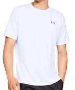 Under Armour UA Tech T-Shirt Mens,White Overcast Gray,Medium - £27.09 GBP