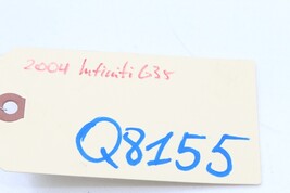 03-06 INFINITI G35 HOSE LINE PIPE Q8155 image 12