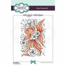 Creative Expressions Designer Boutique Collection-Floral Bubbles-Clear Stamp, A6 - $16.99