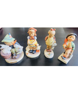 Hummel Figurines Merry Wanderer Little Gardner Be Patient Playmates Goebel - $3,583.33 MXN