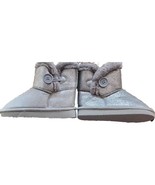 Kidgets ~ SILVER ~ Faux Fur ~ Mid-Calf ~ Toddler Girls&#39; Size 7 ~ Lined B... - $35.08 CAD