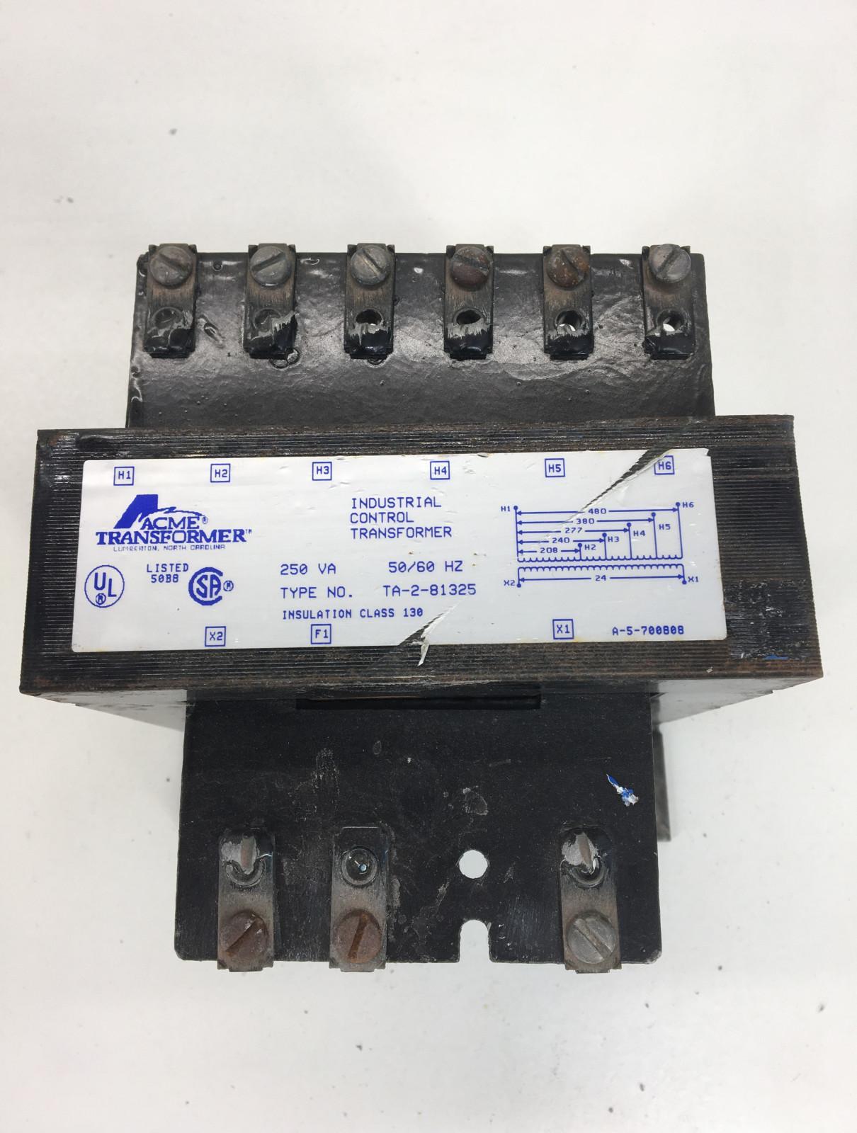Acme TA-2-18325 Industrial Control Transformer  - $39.40