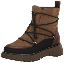 Lucky Brand Women&#39;s Caelia Weather Boot Ankle, Dark Natural, 5 - $82.54