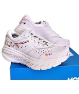 HOKA Bondi L VIBRANT BLOOM FLOWER EMBROIDERED LEATHER SHOES - SOLD OUTNIB! - $257.39 - $267.29