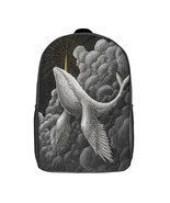 Mondxflaur Whale Backpacks for School Kids Adults Lightweight Bag 16.9in - €20,66 EUR