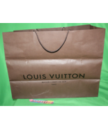 Louis Vuitton X Large Brown Empty Shopping Bag 23&quot; x 17 3/4&quot; - £23.34 GBP