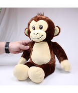Build A Bear Monkey Plush Brown 18&quot; Stuffed Animal 2020 BAB Smiling Plus... - $10.69