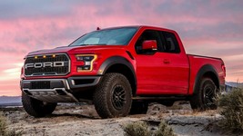 2019 FORD F-150 RAPTOR (Red)  24x36 inch poster | Ready to ship now - £16.17 GBP