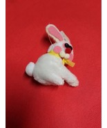 Rare Vintage Easter Bunny 2” Plush Stuffed Toy Pencil Hugger Clip dan de... - £14.17 GBP